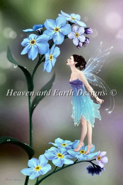Diamond Painting Canvas - Mini Forget Me Not